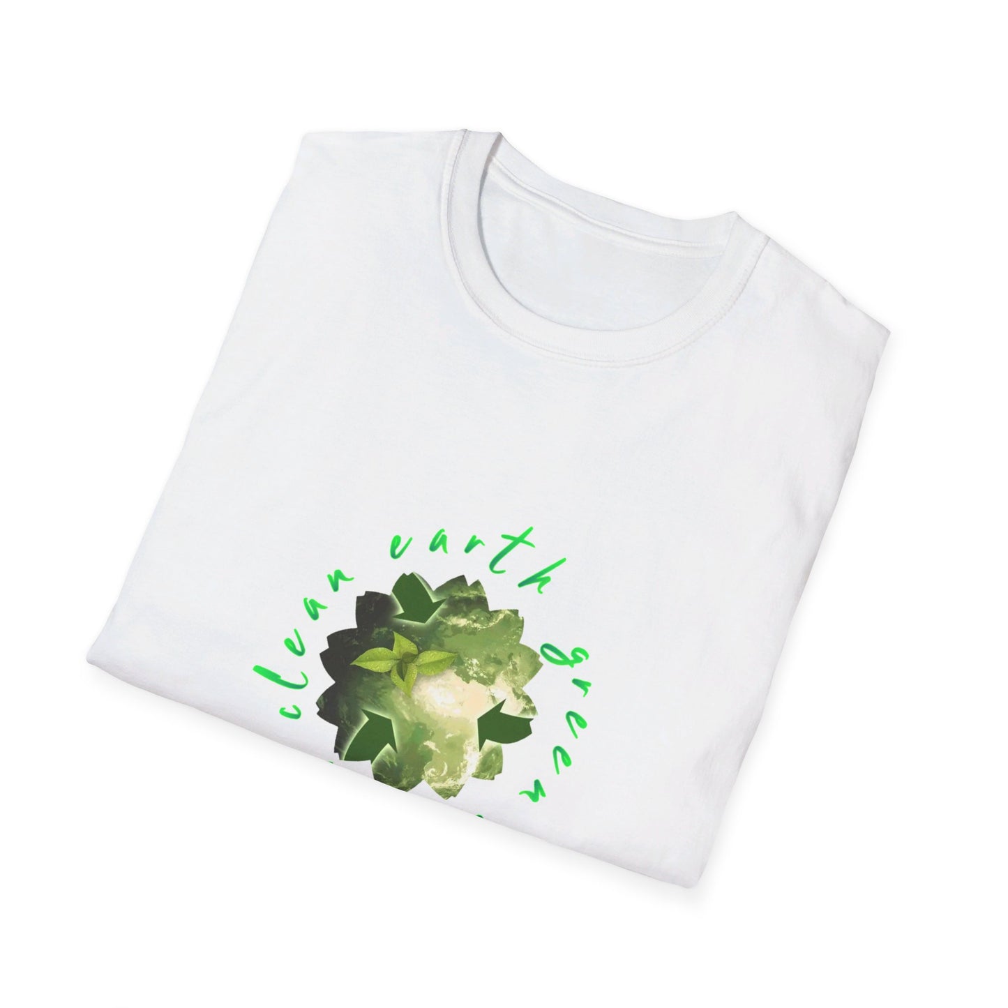 T-shirt EcoTale, "clean earth, green earth"