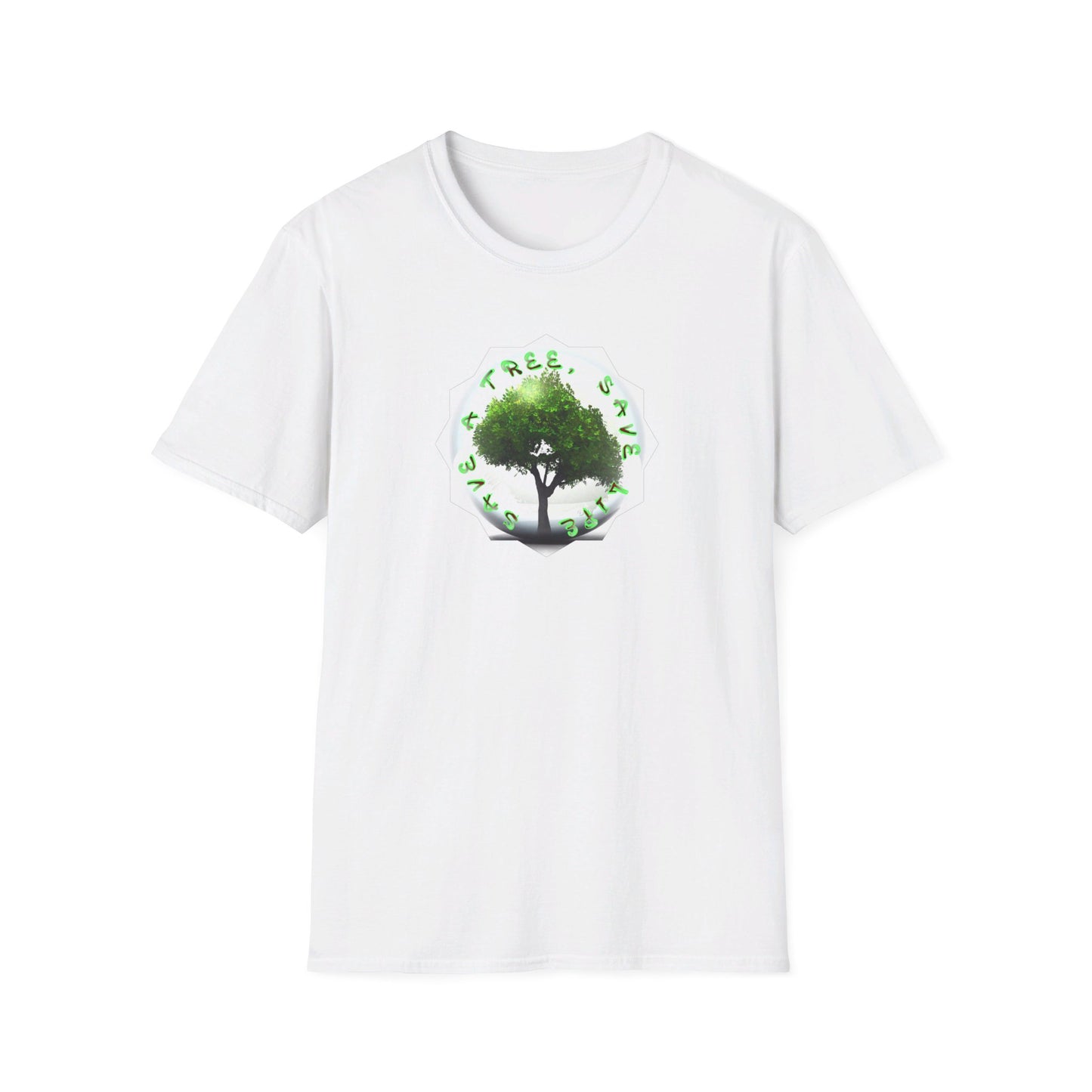 T-shirt EcoTale, "Save a tree, Save life"