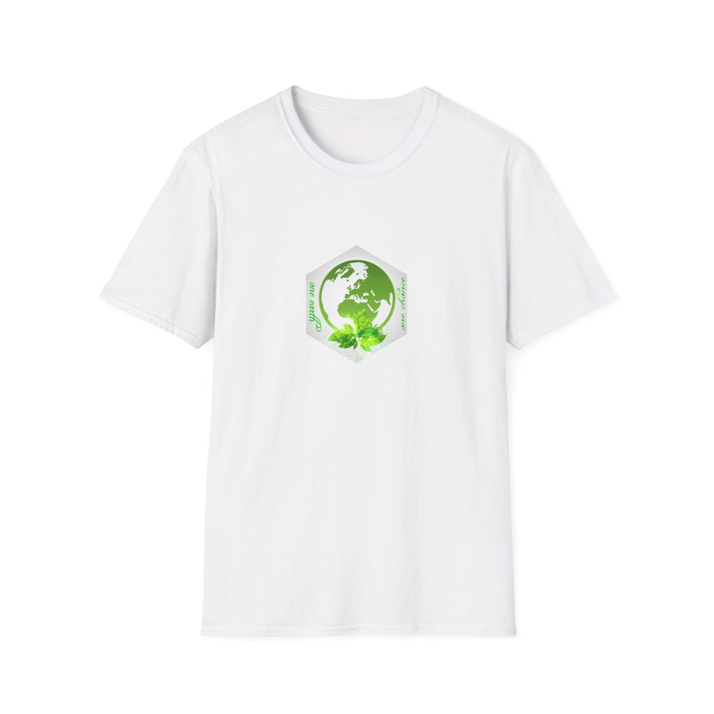 T-shirt EcoTale, "one earth, one chance"